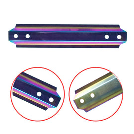 Brand New Universal Neo Chrome Aluminum Car Battery Tie Down Mount Bracket Brace Bar