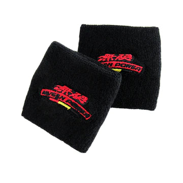 Brand New 2PCS Racing Mugen Power Black Car Reservoir Tank Oil Cover Sock Racing Tank Sock