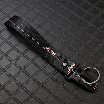 BRAND New JDM TRD Black Racing Keychain Metal key Ring Hook Strap Lanyard Universal