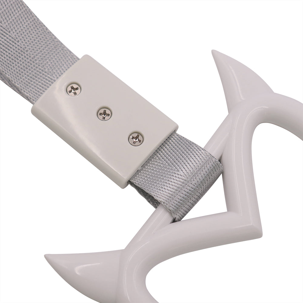 Brand New Mugen Devil Demon Heart White JDM TSURIKAWA Ring Subway Train Bus Handle Strap Charm Drift