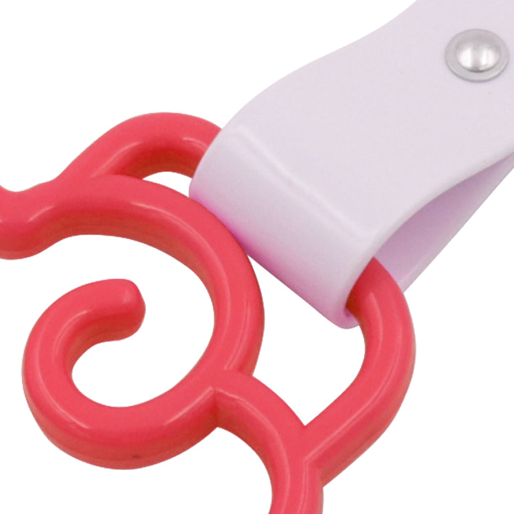 Brand New Cloud Handle Red JDM TSURIKAWA Ring Subway Train Bus Black Handle Strap Charm Drift