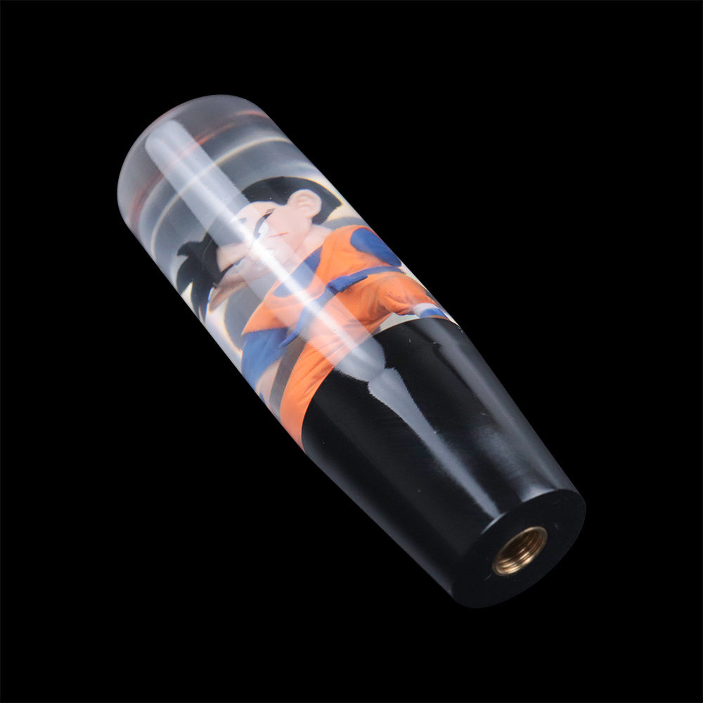 Brand New Universal Anime Dragon Ball Z Character Crystal Clear Stick Car Manual Gear Shift Knob Shifter Lever Cover
