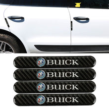 Load image into Gallery viewer, Brand New 4PCS Buick Real Carbon Fiber Black Car Trunk Side Fenders Door Badge Scratch Guard Sticker
