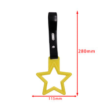 Load image into Gallery viewer, Brand New Star Shaped Handle Yellow JDM TSURIKAWA Ring Subway Train Bus Handle Strap Charm Drift