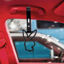 Load image into Gallery viewer, Brand New Playboy Bunny Shaped Black JDM TSURIKAWA Subway Bus Handle Strap Charm Drift