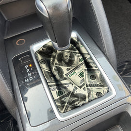 Brand New One Hundred Dollar Design Cloth Hyper Fabric Shift Boot Cover MT/AT Car Universal