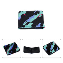 Load image into Gallery viewer, Brand New HKS Men&#39;s Cloth Leather Bifold Credit Card ID Holder Wallet US