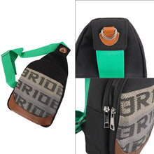 Load image into Gallery viewer, Brand New JDM BRIDE GREEN Backpack Molle Tactical Sling Chest Pack Shoulder Waist Messenger Bag
