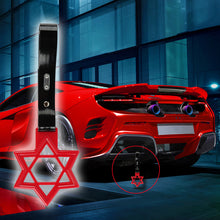 Load image into Gallery viewer, Brand New Hexagram Shaped Red JDM TSURIKAWA Subway Bus Black Handle Strap Charm Drift
