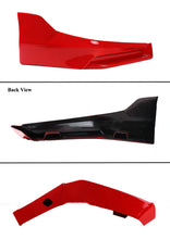 Load image into Gallery viewer, BRAND NEW 3PCS 2022-2023 Honda Civic 11th Gen Yofer Red Black Front Bumper Lip Splitter Kit