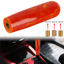 Load image into Gallery viewer, Brand New JDM Universal JDM Red 15CM Marble Style Stick Manual Gear Shift Knob Shifter M8 M10 M12