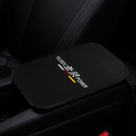BRAND NEW UNIVERSAL Mugen Power Car Center Console Armrest Cushion Mat Pad Cover Embroidery
