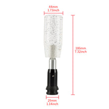 Load image into Gallery viewer, Brand New 10CM Universal Glitter Transparent Clear Automatic Transmission Racing Gear Shift Knob