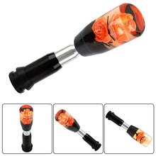 Load image into Gallery viewer, Brand New Universal JDM Crystal Rose Flowers Orange Head Automatic Car Gear Shift Knob shifter