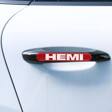 Load image into Gallery viewer, Brand New 1PCS HEMI Real Carbon Fiber Red Car Trunk Side Fenders Door Badge Scratch Guard Sticker