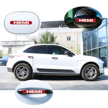 Load image into Gallery viewer, Brand New 1PCS HEMI Real Carbon Fiber Red Car Trunk Side Fenders Door Badge Scratch Guard Sticker
