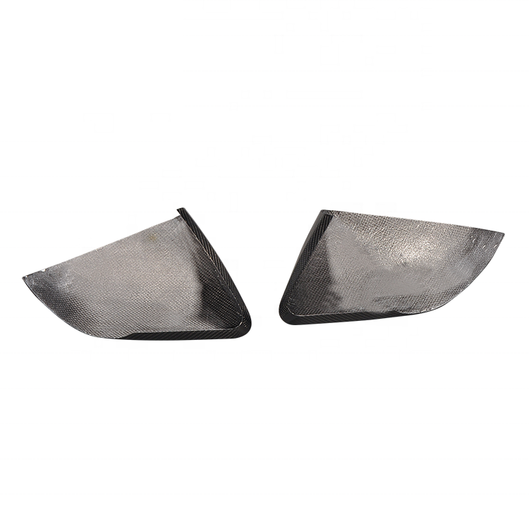 Brand New 2015-2021 Mustang Real Carbon Fiber Side Mirror Cover Caps For With Signal Light