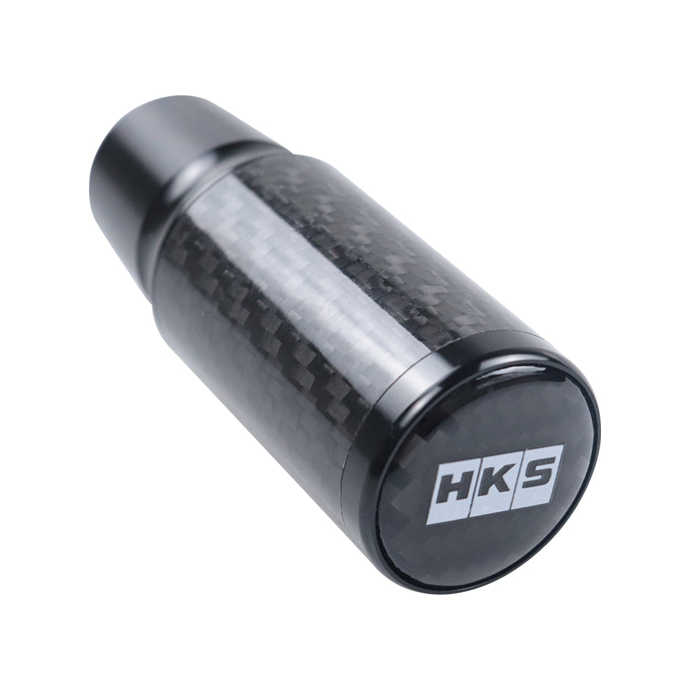 Brand New Universal HKS Black Real Carbon Fiber Racing Gear Stick Shift Knob For MT Manual M12 M10 M8
