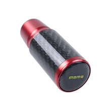 Load image into Gallery viewer, Brand New Universal Momo Red Real Carbon Fiber Racing Gear Stick Shift Knob For MT Manual M12 M10 M8