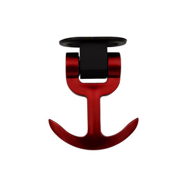 Brand New JDM Universal Front / Rear Cool Red Track Racing Style ABS Tow Hook Ring Sticker For All Car Model