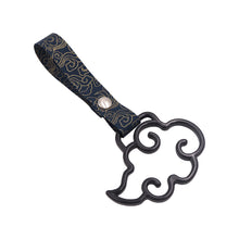 Load image into Gallery viewer, Brand New Cloud Handle Black JDM TSURIKAWA Ring Subway Train Bus Black Handle Strap Charm Drift