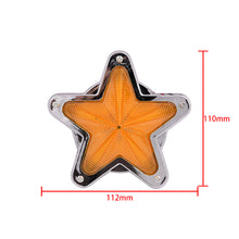 Load image into Gallery viewer, BRAND NEW 1PCS Orange Star Shaped Side Marker / Accessory / Led Light / Turn Signal