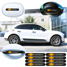 Load image into Gallery viewer, Brand New 8PCS Chevrolet Real Carbon Fiber Black Car Trunk Side Fenders Door Badge Scratch Guard Sticker