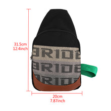 Load image into Gallery viewer, Brand New JDM BRIDE GREEN Backpack Molle Tactical Sling Chest Pack Shoulder Waist Messenger Bag