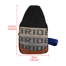 Load image into Gallery viewer, Brand New JDM BRIDE BLUE Backpack Molle Tactical Sling Chest Pack Shoulder Waist Messenger Bag