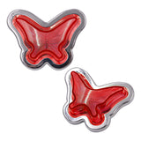 BRAND NEW 2PCS Red Butterfly Shaped Side Marker / Accessory / Led Light / Turn Signal