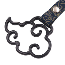 Load image into Gallery viewer, Brand New Cloud Handle Black JDM TSURIKAWA Ring Subway Train Bus Black Handle Strap Charm Drift