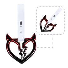 Load image into Gallery viewer, Brand New Devil Broken Heart Shaped Rainbow JDM TSURIKAWA Subway Bus White Handle Strap Charm Drift