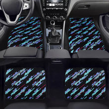 Load image into Gallery viewer, Brand New 4PCS UNIVERSAL HKS STYLE Racing Fabric Car Floor Mats Interior Carpets