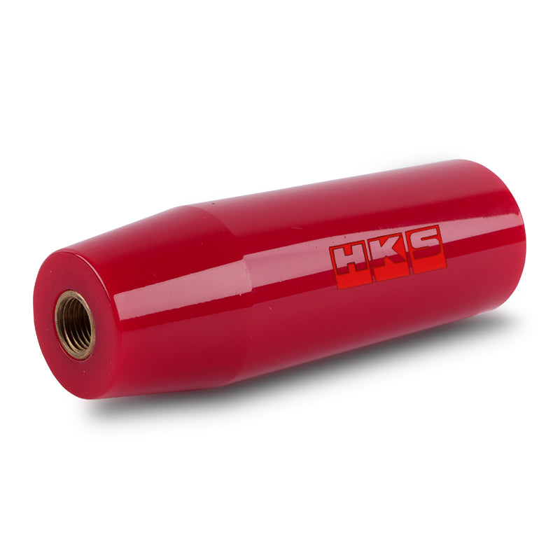 Brand New 12CM Universal HKS Glossy Red Long Stick Manual Car Gear Shift Knob Shifter M8 M10 M12