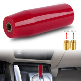 Brand New 12CM Universal Glossy Red Long Stick Manual Car Gear Shift Knob Shifter M8 M10 M12