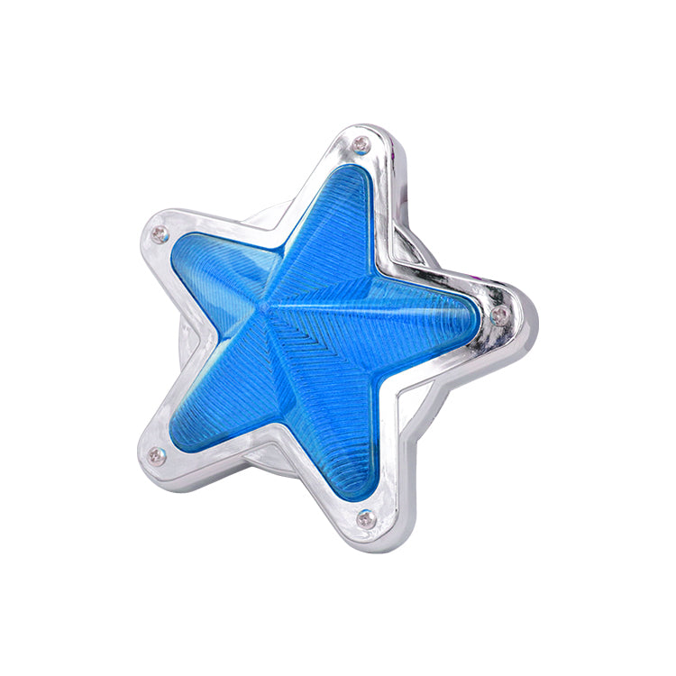 BRAND NEW 1PCS Blue Star Shaped Side Marker / Accessory / Led Light / Turn Signal