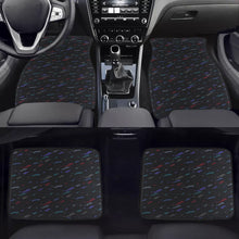 Load image into Gallery viewer, Brand New Universal 4PCS RECARO STYLE Racing Black Fabric Car Floor Mats Interior Carpets