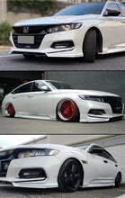 YOFER Front Bumper Lip Spoiler Kit For 2018-2020 Honda Accord - Painted White, 3-Piece Set