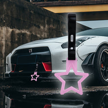 Load image into Gallery viewer, Brand New Star Pink Glows In The Dark JDM TSURIKAWA Subway Bus Handle Strap Charm Drift