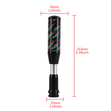 Load image into Gallery viewer, Brand New Universal HKS Black Carbon Fiber Automatic Gear Shift Knob Shifter Lever Head