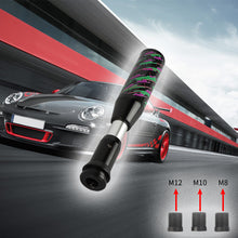 Load image into Gallery viewer, Brand New Universal HKS Black Carbon Fiber Automatic Gear Shift Knob Shifter Lever Head