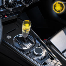 Load image into Gallery viewer, Brand New 1PCS Universal 15CM JDM Clear Yellow Real Flowers Manual Car Black Base Racing Stick Shift Knob M8 M10 M12