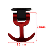 Load image into Gallery viewer, Brand New JDM Universal Front / Rear Cool Red Track Racing Style ABS Tow Hook Ring Sticker For All Car Model
