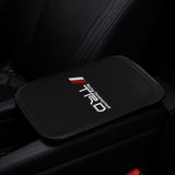 BRAND NEW UNIVERSAL TRD Car Center Console Armrest Cushion Mat Pad Cover Embroidery