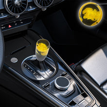 Load image into Gallery viewer, Brand New 1PCS Universal 10CM JDM Clear Yellow Real Flowers Manual Car Black Base Racing Stick Shift Knob M8 M10 M12