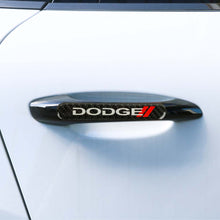 Load image into Gallery viewer, Brand New 2PCS Dodge Real Carbon Fiber Black Car Trunk Side Fenders Door Badge Scratch Guard Sticker