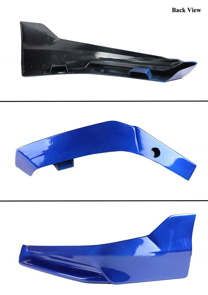 BRAND NEW 3PCS 2022-2023 Honda Civic 11th Gen Yofer Painted Blue Bumper Lip Splitter Kit
