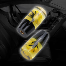 Load image into Gallery viewer, Brand New 1PCS Universal 10CM JDM Clear Yellow Real Flowers Manual Car Black Base Racing Stick Shift Knob M8 M10 M12