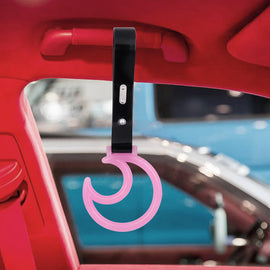 Brand New Moon Pink Glows in Dark JDM TSURIKAWA Ring Subway Train Bus Handle Strap Charm Drift