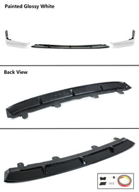 BRAND NEW 3PCS 2018-2020 Honda Accord Yofer Platinum White Pearl Front Bumper Lip Splitter Kit